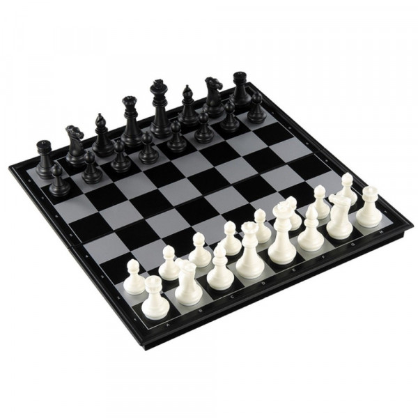 3 in 1 hordozható összecsukható Mágneses sakk, Backgammon, dáma játék
